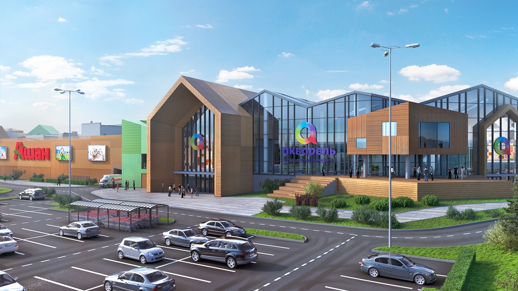 Торговый центр Акварель, Пушкино